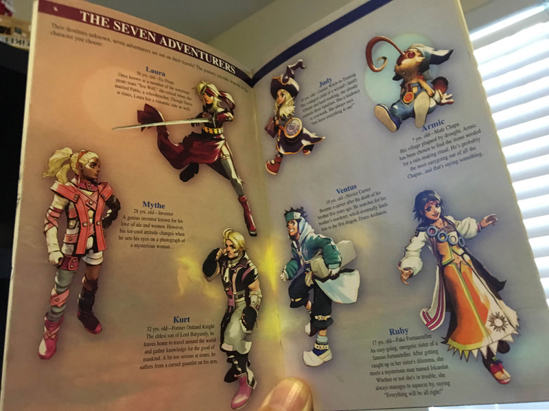 Some instruction booklets I love more than the actual games, Unlimited Saga.